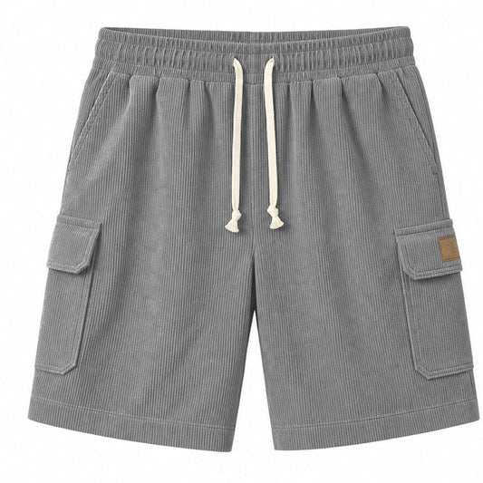 Big & Tall Corduroy Cargo Shorts Limited