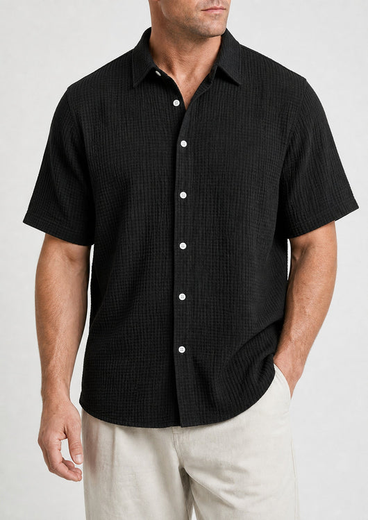 Bellkmart – Men’s GridWeave Ultra Comfortable Shirt
