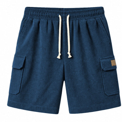 Big & Tall Corduroy Cargo Shorts Limited