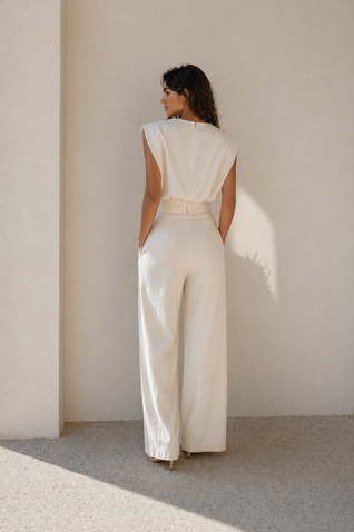 Valeria Linen Mono Suit
