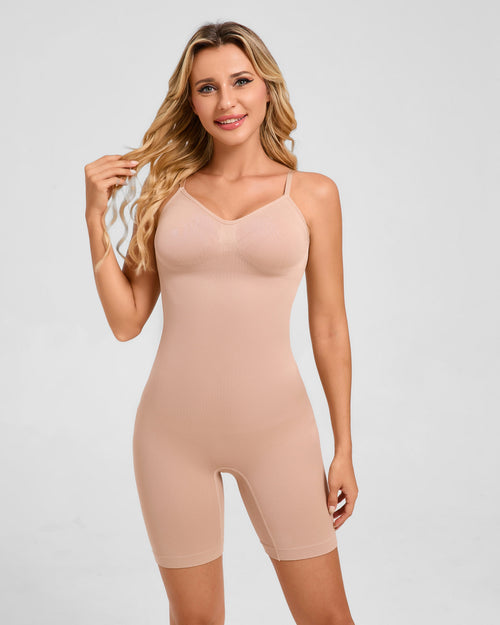 Mid Thigh Snatched Shapewear Bodysuit