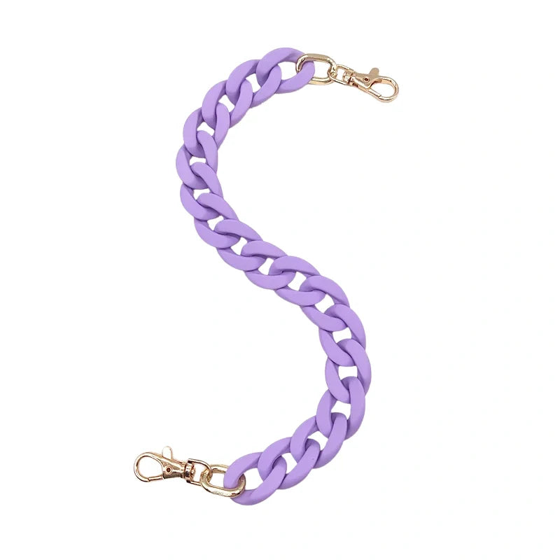 Catena per borsa in acrilico 45 cm