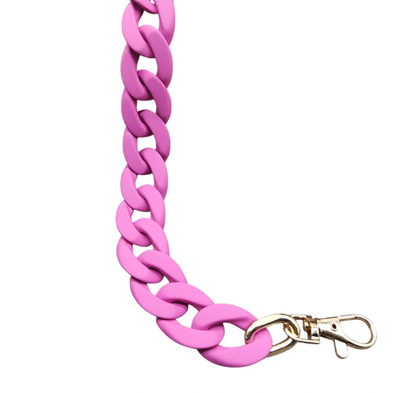 Catena per borsa in acrilico 45 cm