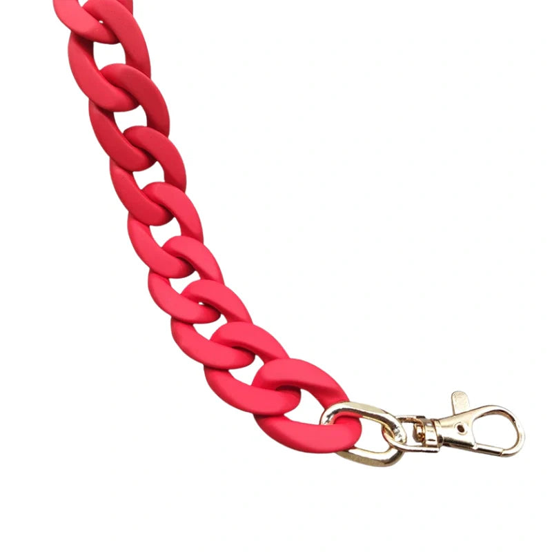 Catena per borsa in acrilico 45 cm