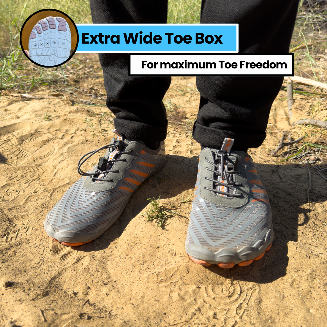 Vouzze Skin Pro con rame – Scarpe barefoot versatili con sistema di messa a terra