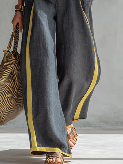The Aurora Grey Linen Co-ord