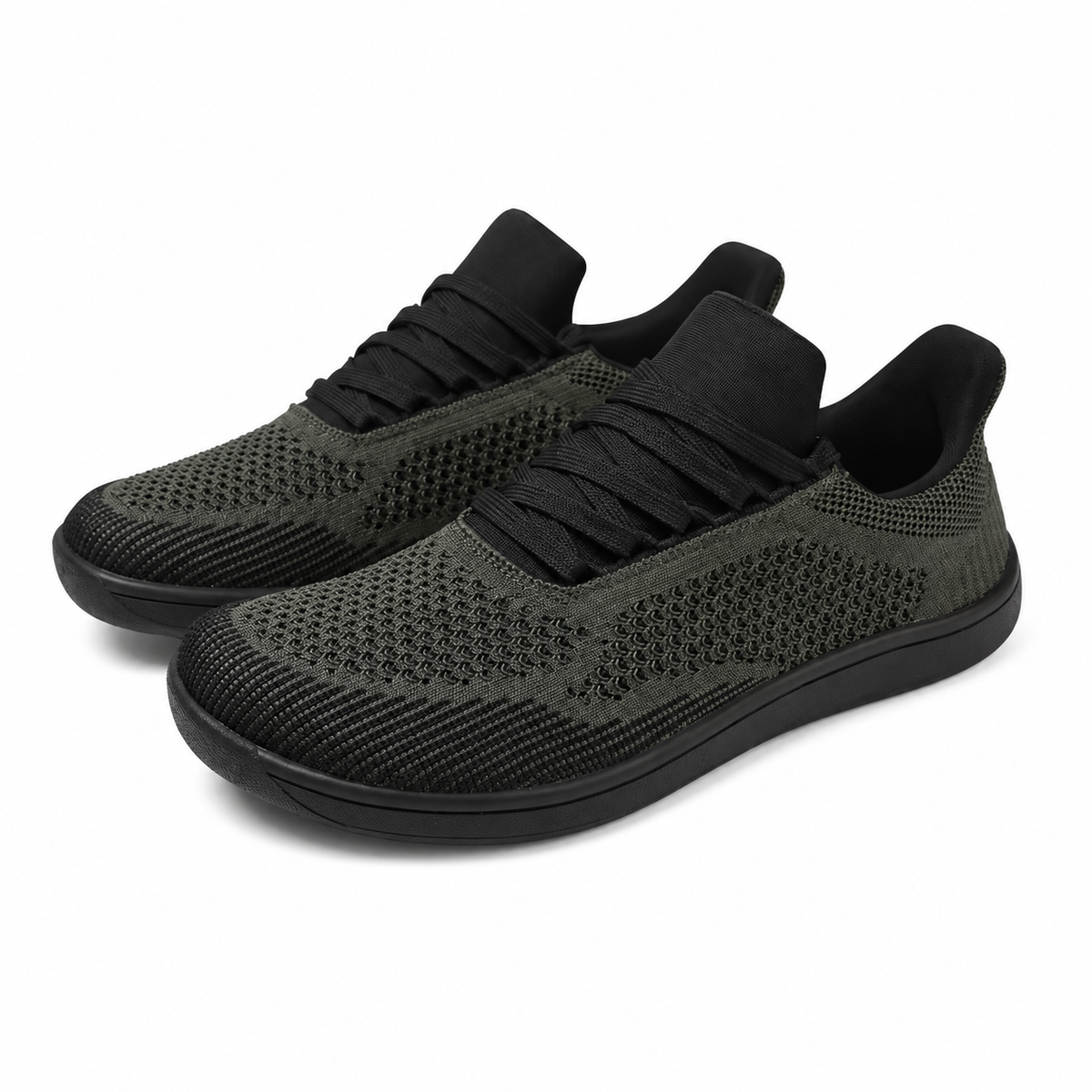 Sneakers Uomo Barefoot a Pianta Larga in Mesh Traspirante