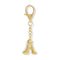 Bubble Initial Letter - Bag Charm