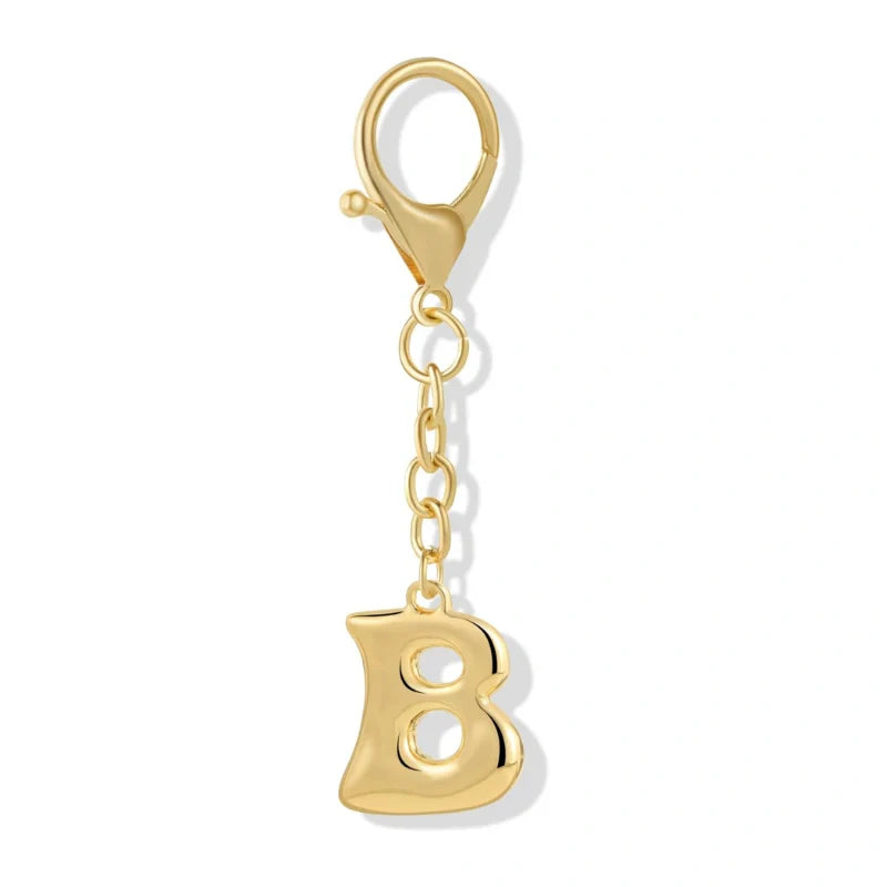 Bubble Lettera Iniziale - Charm per borsa