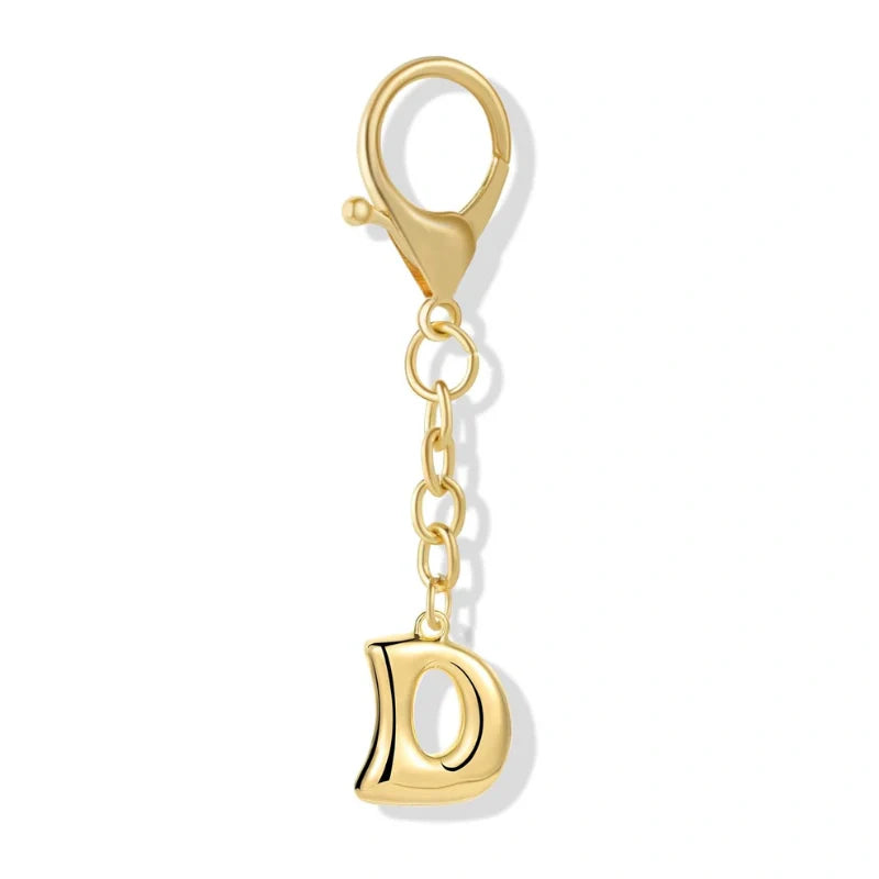 Bubble Lettera Iniziale - Charm per borsa