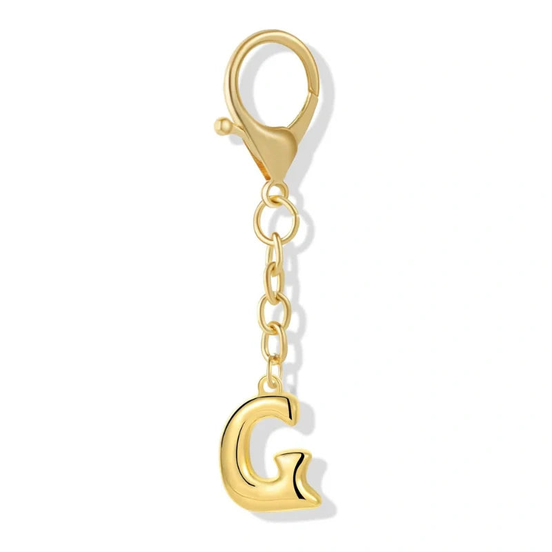 Bubble Lettera Iniziale - Charm per borsa