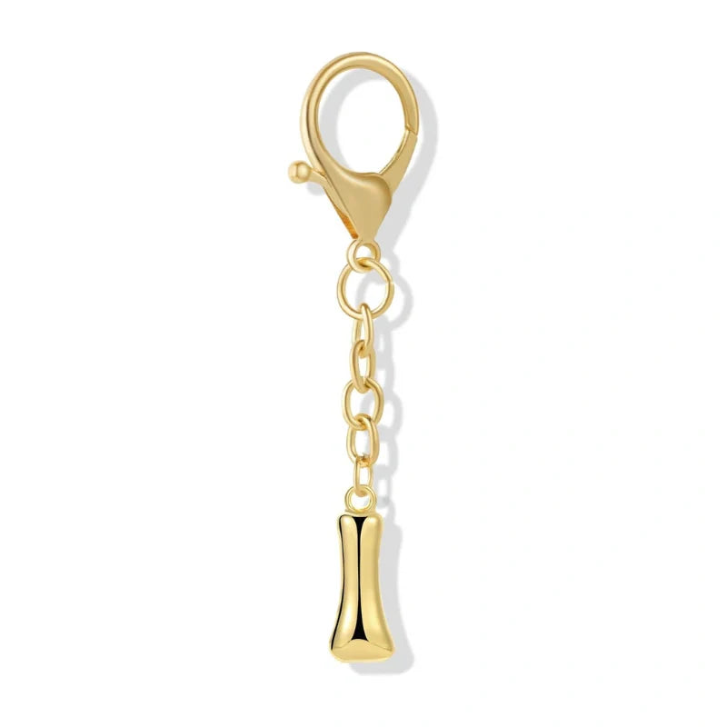 Bubble Lettera Iniziale - Charm per borsa