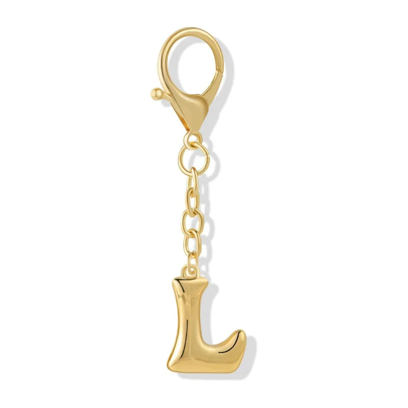 Bubble Lettera Iniziale - Charm per borsa