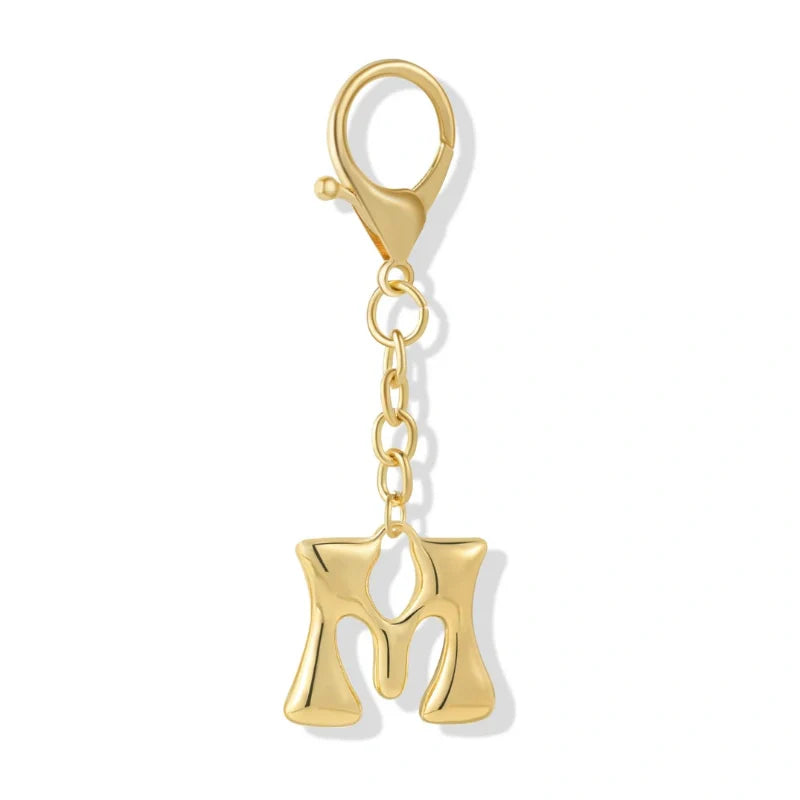 Bubble Lettera Iniziale - Charm per borsa