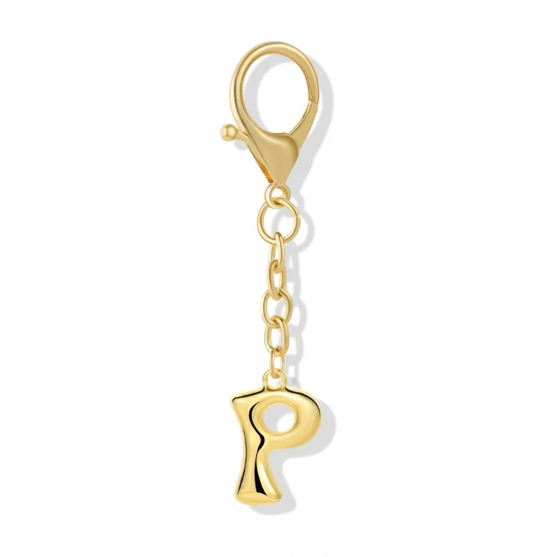 Bubble Lettera Iniziale - Charm per borsa