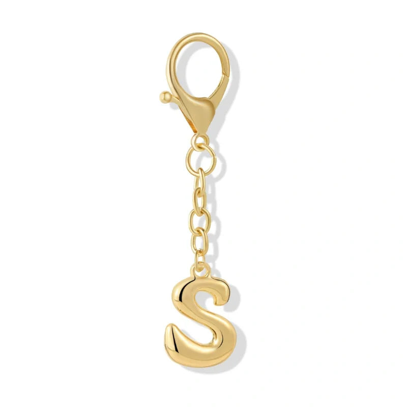 Bubble Lettera Iniziale - Charm per borsa