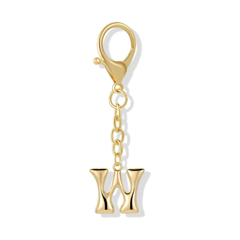 Bubble Lettera Iniziale - Charm per borsa