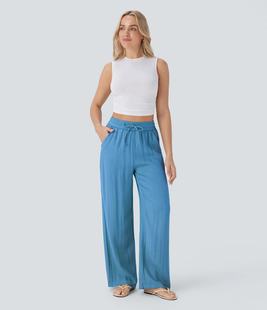 The Heritage Wide-Leg Trouser