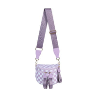 Checkered Light Purple