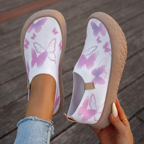 Graffiti Print Sneakers