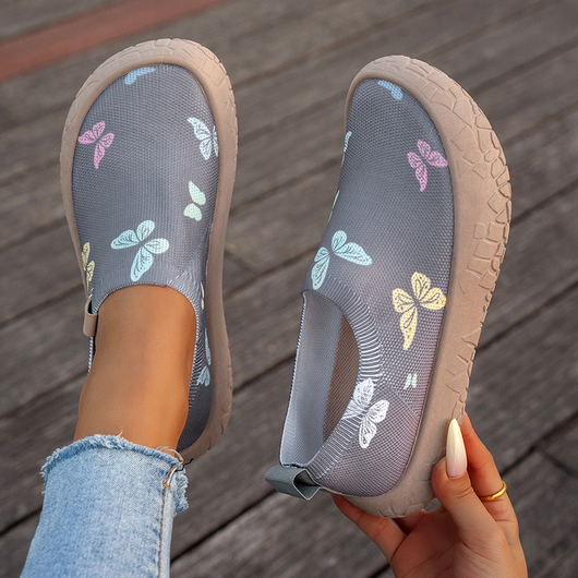 Graffiti Print Sneakers