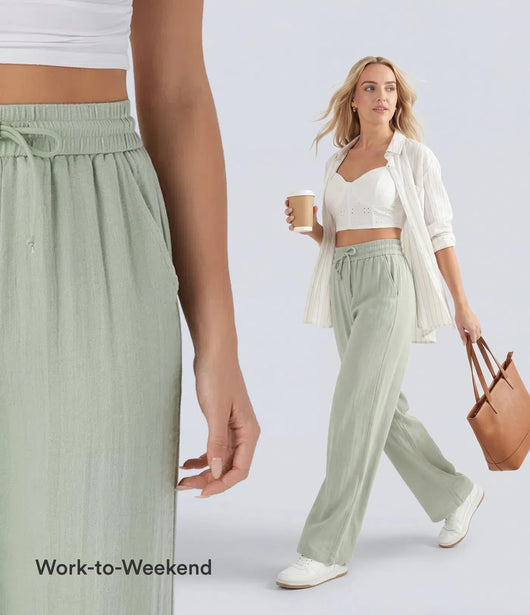 The Heritage Wide-Leg Trouser