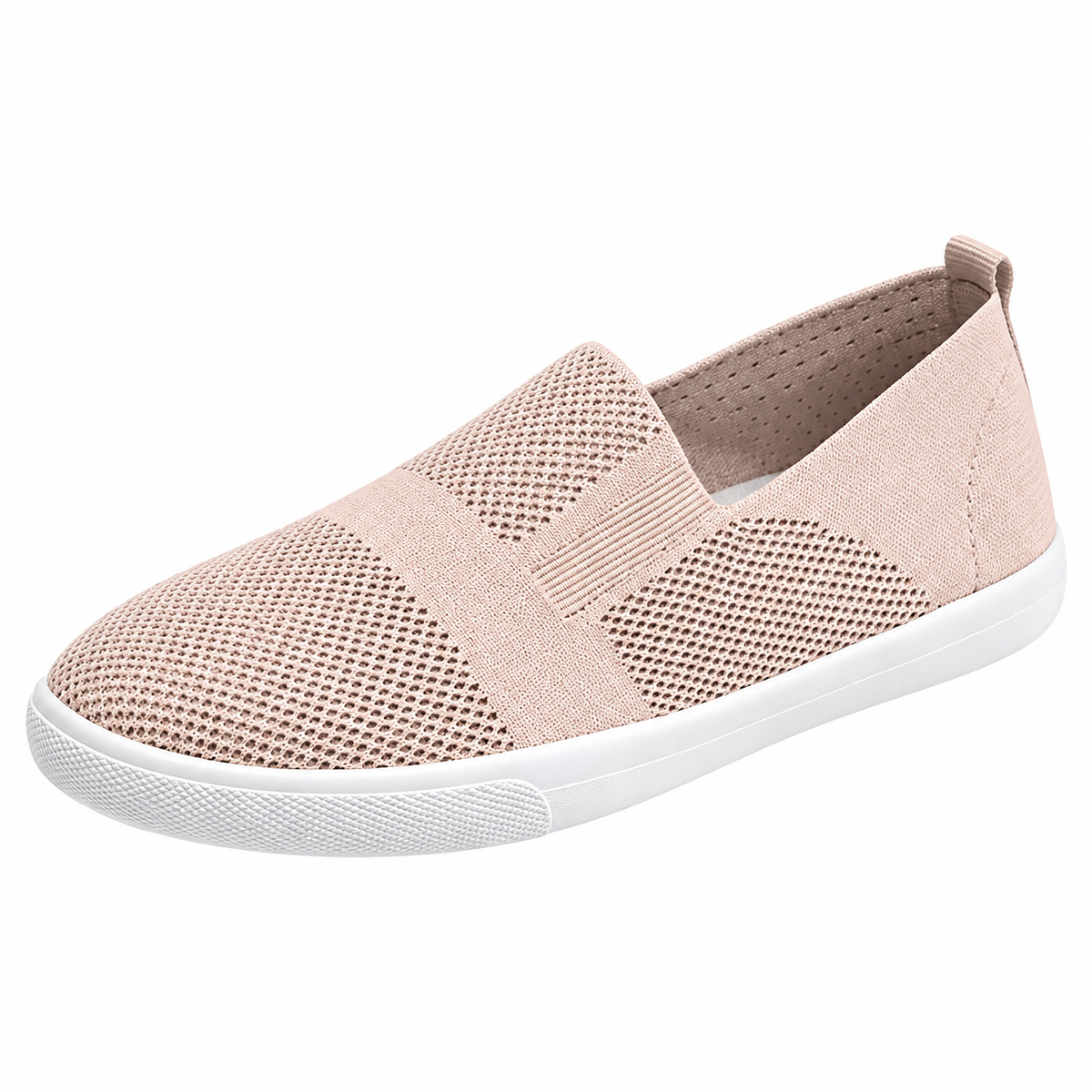 Scarpe Slip-On Donna Casual in Maglia Leggera