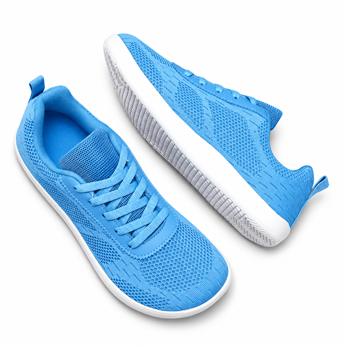 Sneakers Barefoot Unisex a Punta Larga in Mesh