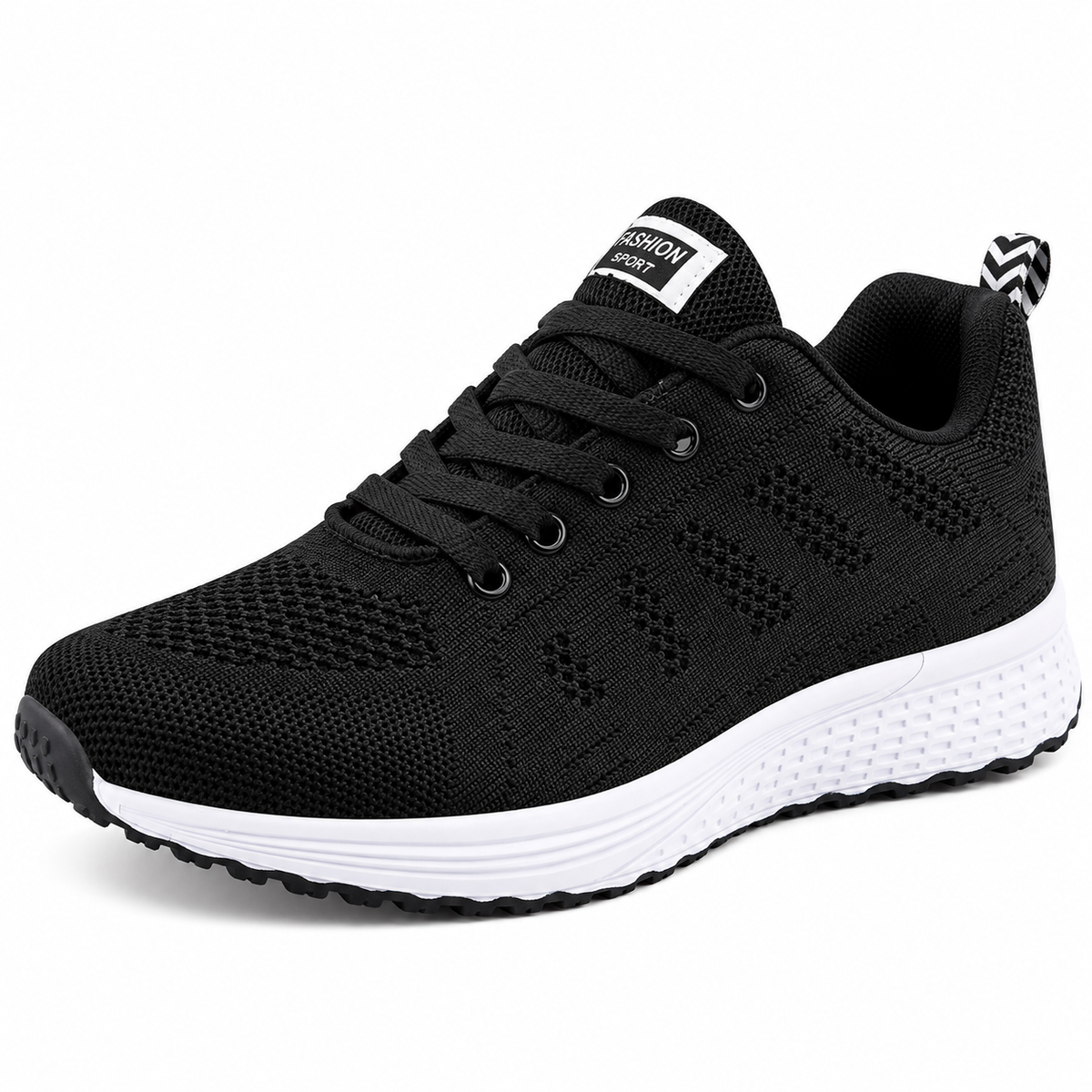 Sneakers Donna Casual in Mesh con Lacci