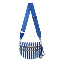 Dark Blue & White