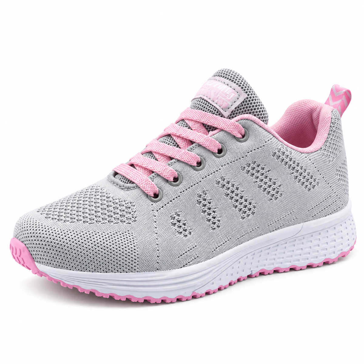 Sneakers Donna Casual in Mesh con Lacci