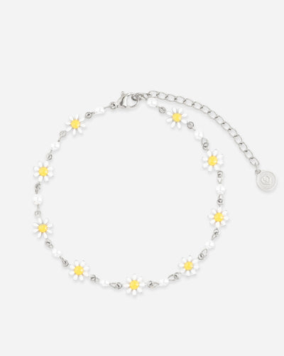 ANKLET Daisy Chains - Silver