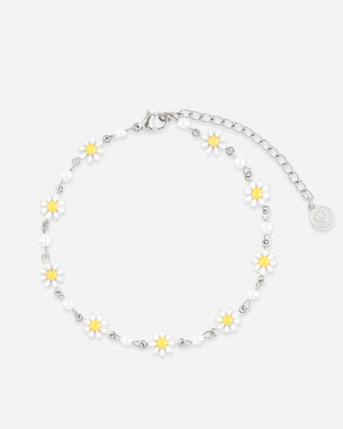 ANKLET Daisy Chains - Silver