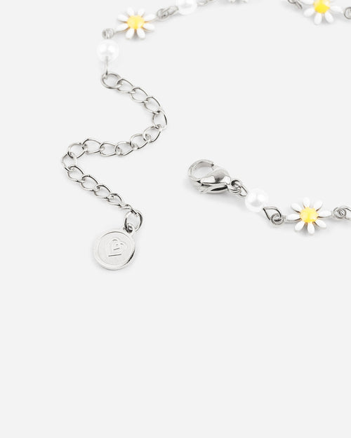 ANKLET Daisy Chains - Silver