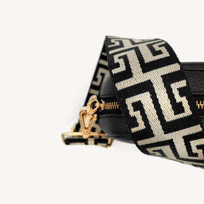 Black & Stone Greek Strap