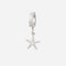 CHARM Sea Star - Silver