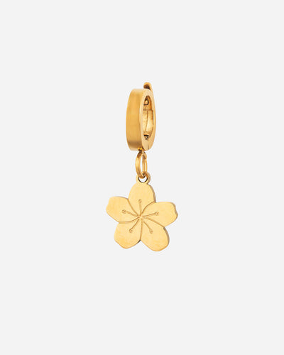 CHARM Tropical Flower - Gold