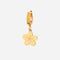 CHARM Tropical Flower - Gold