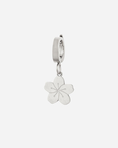 CHARM Tropical Flower - Silver