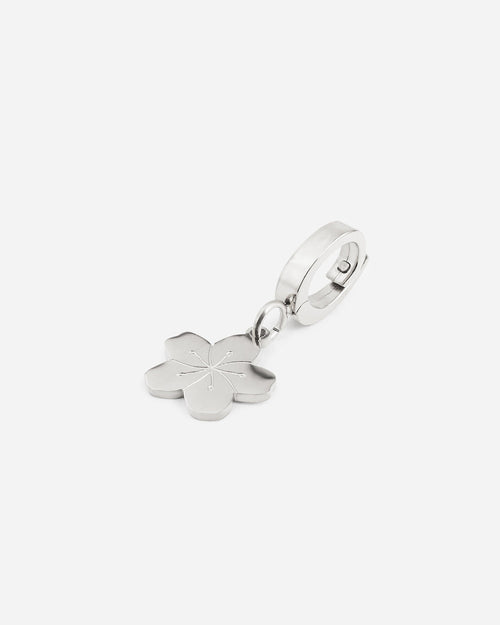 CHARM Tropical Flower - Silver