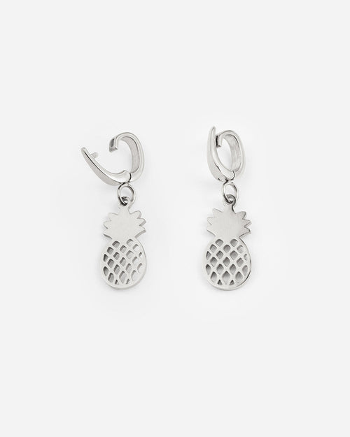 CHARM Tropical Flower - Silver
