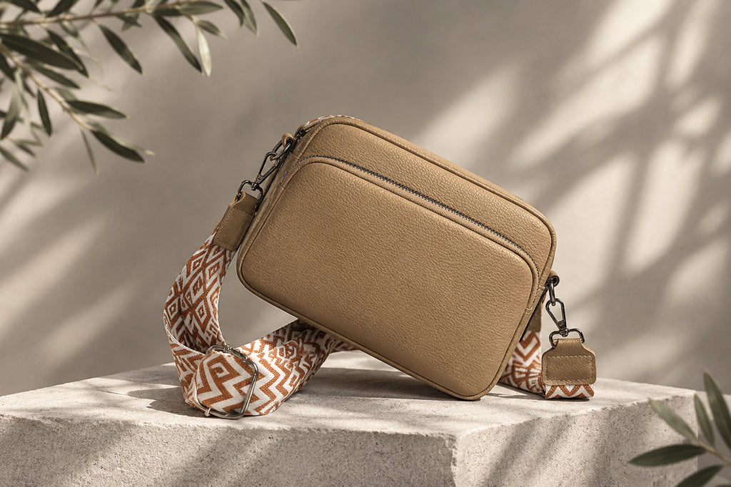 Borsa a tracolla Noa - Cammello - Vouzze