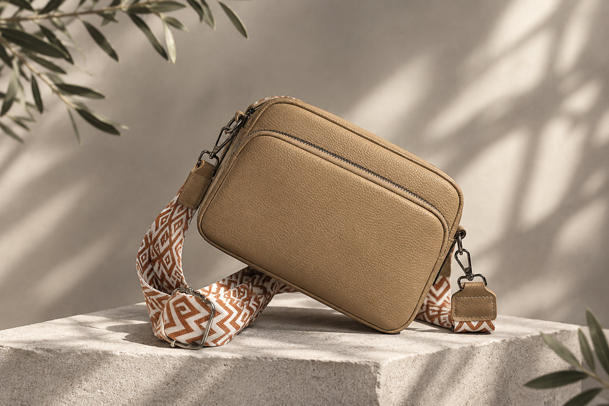 Borsa a tracolla Noa - Cammello - Vouzze