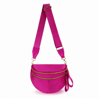 Nylon Solid Hot Pink