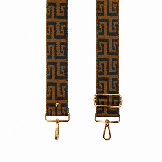 Greek Key Bag Strap