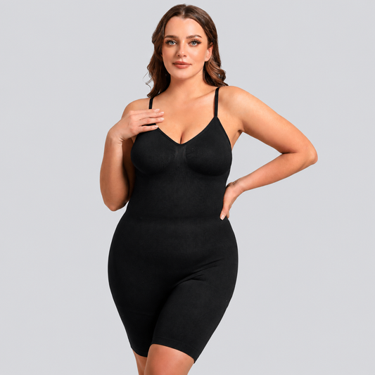 Mid Thigh Snatched Shapewear Bodysuit