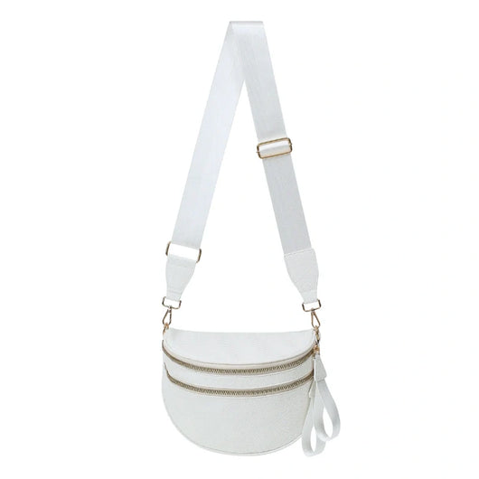 GoFree - Woven Leather Bum Bag