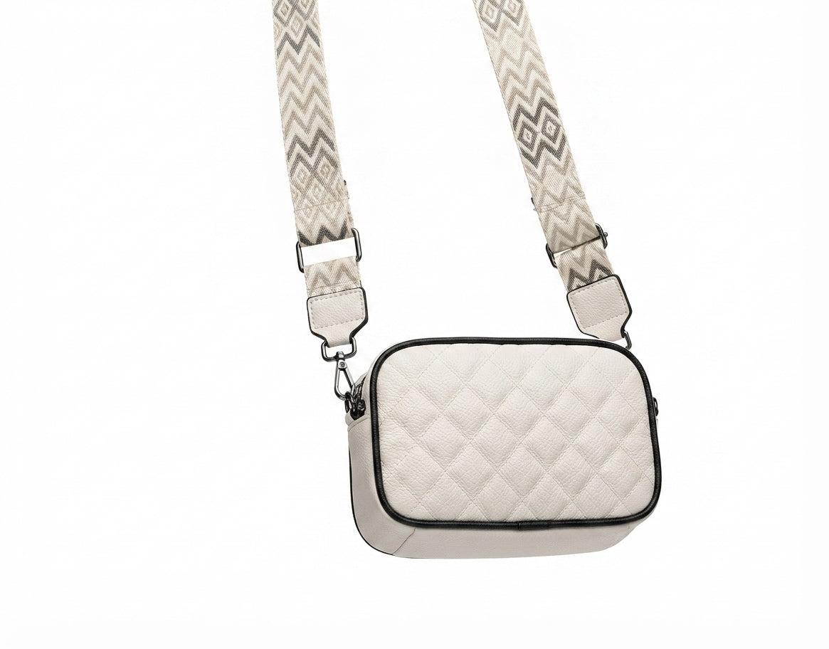 Mini borsa chic in pelle