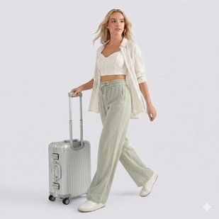 Elegant Wide-Leg Drape