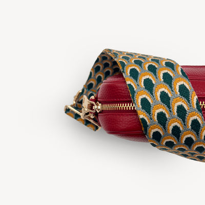 Teal Peacock Strap